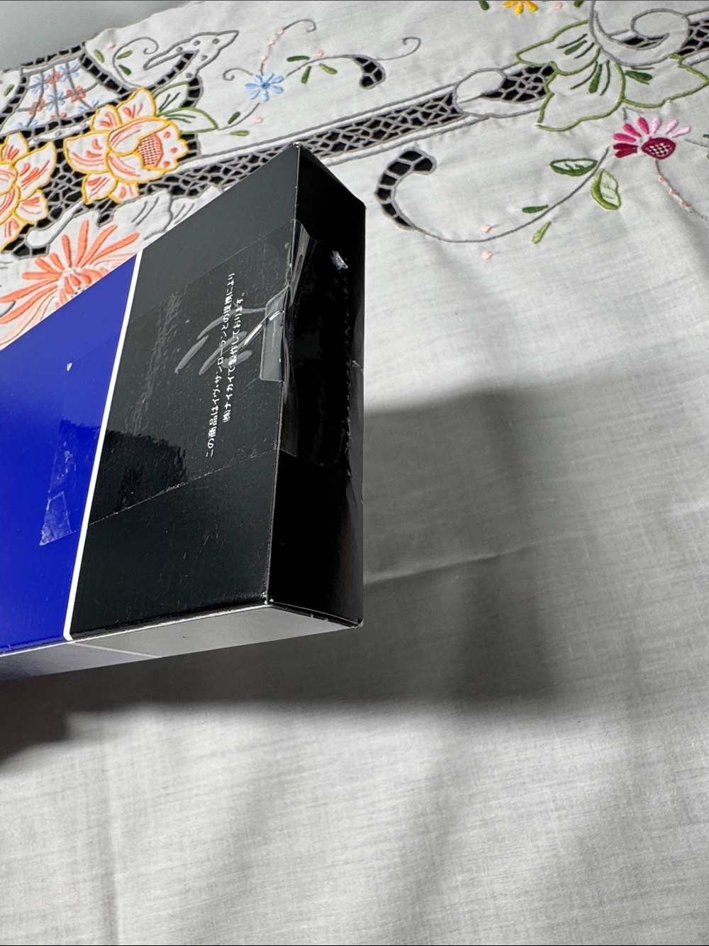 Vintage Yves Saint Laurent Grey Men’s Dress Sock in Original Sealed Box - Picture 3 of 5
